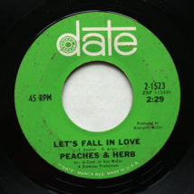 Peaches &amp; Herb - Let&#39;s Fall In Love / We&#39;re In The Thing 45 rpm Vinyl 7&quot;... - £26.47 GBP