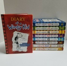 Diary of a Wimpy Kid 9 Books Lot Rodrick Rules Last Straw Dog Days Movie Diary - £39.27 GBP