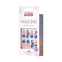 Kiss Voguish Fantasy Long Nails, FV86X Butterfly Tea Party - £10.29 GBP