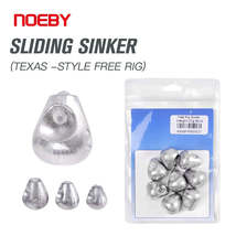 Noeby Sliding Sinker 14g 21g 28g Texas Rig Free Rig Florida Rig Carolina... - $5.26