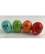 Fisher Price Topzy Tumblers Baby Toy Lot Weighted Bean Weebles 2011 Happ... - $33.55 CAD