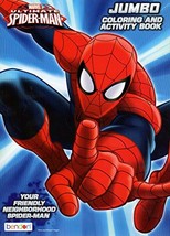 Marvel Ultimate Spider-Man Jumbo Coloring &amp; Activity Book - £5.58 GBP