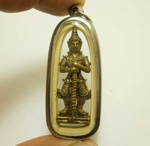 Thao Wessuwan Vejsuwan Asura Deva Wealthy King Lord of all Treasure pendant Yak  - £35.13 GBP