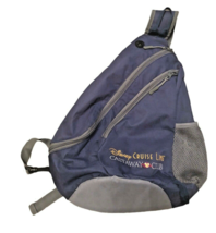 Disney Cruise Line Backpack Bag Castaway Club Cross Sling Tote Blue Gray... - £14.88 GBP