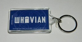 Doctor Who Whovian Name With Tardis as the O Acrylic Keychain Key Ring U... - $3.99