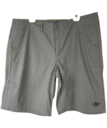 Adidas 3S Clean Short sz XL Mens Shorts Dark Gray 42&quot; Waist x 12&quot; Inseam... - £26.64 GBP