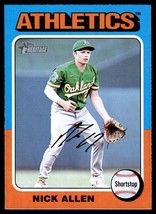 2024 Topps Heritage Nick Allen Oakland Athletics #249 - £1.51 GBP