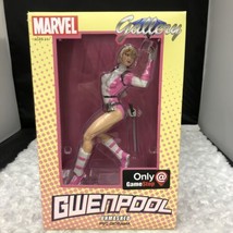 New Marvel Gallery Gwenpool Unmasked PVC Diorama Statue 2017 GameStop Ex... - £31.44 GBP