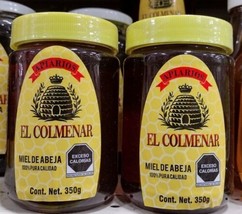 2X El Colmenar Miel De Abeja Natural Bee Honey - 2 Of 350g c/u - Priority Ship - $23.21