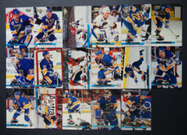 1993-94 Topps Stadium Club Members Only St. Louis Blues Team Set 17 Hockey Cards - £4.70 GBP