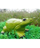 Concrete Decoration Frog King Frog King Froog Painting - £45.82 GBP