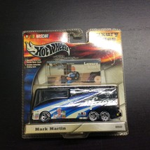 Brand New Sealed Mattel Hot Wheels Racing Luxury Rides #6 Mark Martin Pfizer Bus - £8.84 GBP