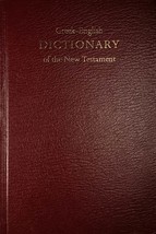Greek-English Dictionary of the New Testament / 1993 German Bible Society HC - £13.44 GBP