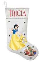 Snow White Christmas Stocking - Personalized and Hand Made Snow White St... - £26.31 GBP