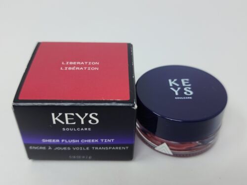 Primary image for New Keys Soulcare Sheer Flush Cheek Tint Blush Liberation 0.14oz/4.2g