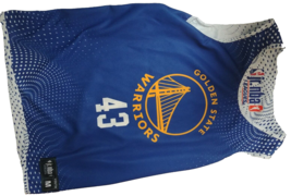 Jr. NBA Leagues reversable youth jersey Golden State medium polyester - £11.72 GBP