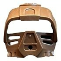 LEGO Bionicle Komau Mask Medium Brown 47309 From 8604 Toa Onewa - $15.00