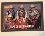 Sons Of The Pioneers Trading Card Branson On Stage Vintage 1992 #21 - $1.97