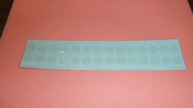 NEW 2PCS BRADY B/2715 CARDS Stickers for transistor MIAQ MIL SPEC (28PCS... - $13.80