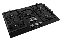 ABBA CG-501-V5D - 30" Gas Cooktop with 5 Sealed Burners - Tempered Glass Surface image 3