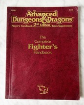 Advanced Dungeons &amp; Dragons The Complete Fighter&#39;s Handbook AD &amp; D 2nd E... - $23.70