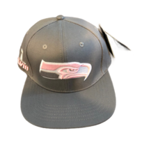 NWT New Seattle Seahawks Pro Standard Super Bowl X:VIII Gray/Pink Snapback Hat - £25.22 GBP