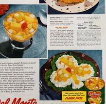 1949 Del Monte Fruit Cocktail Advertisement Five Fruit Delight Recipe DW... - $29.99