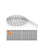 Landscape Edging 4.5” Tall White No Dig 120 Spikes 55 Feet Long Heavy Du... - $59.39