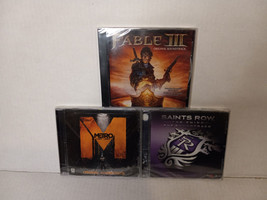 Saints Row + Fables Iii + Metro - 3 Video Game Soundtrack C Ds - Free Shipping - £27.94 GBP