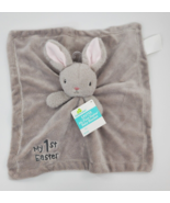 MTY Bunny Rabbit Baby Lovey Rattle Security Blanket Tan My 1st Easter Sa... - $756.95 MXN
