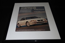 1992 Pontiac Grand Am Framed 11x14 ORIGINAL Advertisement - £27.34 GBP
