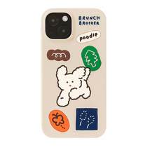 Brunch Brother Puppy iPhone 14 iPhone 14 Pro Protective Silicone Case Cover Skin image 5