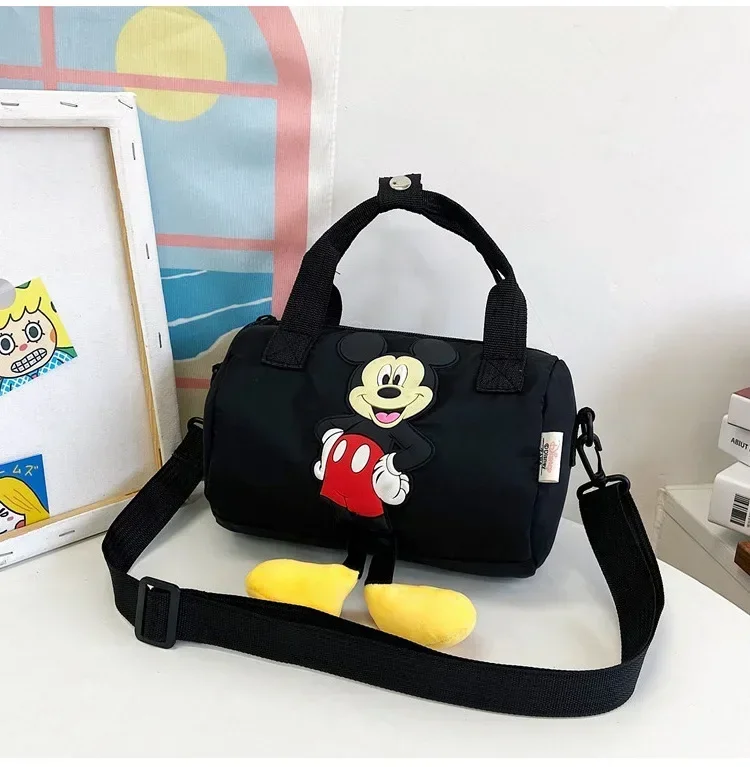 Disney Cartoon Crossbody Bags Mickey Mouse Cute Pattern Women Travel Storage Bag - £15.07 GBP