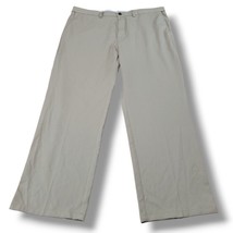 Haggar Pants Size 42 W42&quot;L30&quot; Mens Haggar H26 Pants Khakis Stretch Comfort Waist - £22.19 GBP