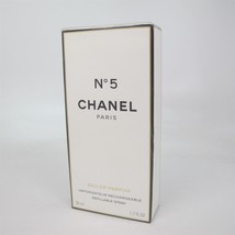CHANEL No.5 by Chanel 50 ml/1.7 oz Eau de Parfum Spray Rechargeable VINTAGE NIB - £147.40 GBP