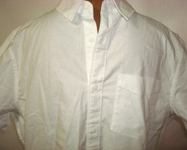New Mens M Prana Organic Cotton Crestone Tailored SS Shirt Button Down N... - £102.08 GBP