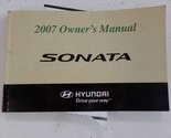 SONATA    2007 Owners Manual 201402  - $31.78
