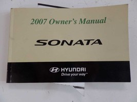 SONATA    2007 Owners Manual 201402  - £25.39 GBP