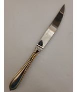 Yamazaki Stainless Dinner Knife Gold Tone Accent 9&quot; - $12.39