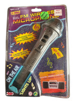 RARE 2000 - ON THE AIR 200 Toy Inc. FM Wireless Microphone VTG Battery O... - €10,08 EUR