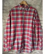 Polo Ralph Lauren Men’s Dress Shirt Plaid Custom Fit Pink Size L - $291.49 MXN