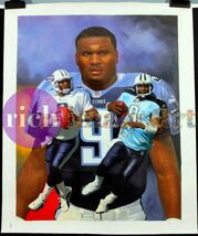 Steve McNair Tennessee Titans NFL Football Art Original Oil Painting 1 - $5,255.70 CAD