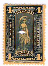 Canada Ontario 1929-1940 Revenue Very Fine Ng Law Stamp OL82 - £10.81 GBP