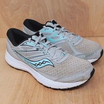 Saucony Women&#39;s Sneakers Sz 11 M Cohesion 13 Gray Running Shoes Casual Athletic - £23.08 GBP
