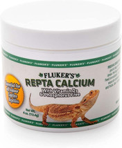 Flukers Calcium with D3 Reptile Supplement 4 oz Flukers Calcium with D3 ... - £11.92 GBP