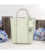 Tory Burch Perry Mini Meadow Mist Leather Crossbody Tote Bag NWT - $261.86