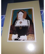A Royal Mail Stamp Card Series The Great Tudor Stamp Design Postcard 1997   - $1.99