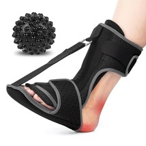 Plantar Fasciitis Night Splint Brace With Massage Ball Pain Relief Achilles - $22.07