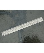 Vintage Soviet  USSR Aluminum Rule - $14.67 CAD