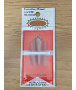 Colonial Embroidery Crewel Size 5/10 (16 Needles in Pack) *NEW* OR2 - €7,75 EUR